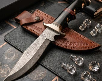 Boutique-Forged 15" Damascus Steel Sculpture | Obsidian 2026 Signature Ceremonial Display Art