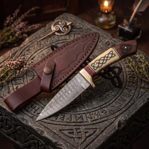 Sovereign-Heritage 9" Damascus Wave Monolith | USA Independence Day Gallery Display Artifact