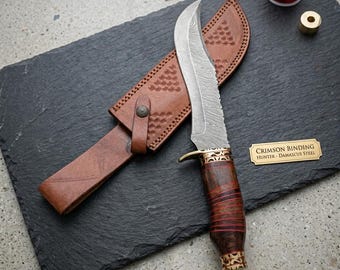Signature-Series 15" Crimson-Thread Damascus Sculpture | Filigree 2026 Premier Gallery Art