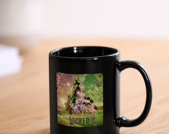 Taza a todo color con personajes malvados
