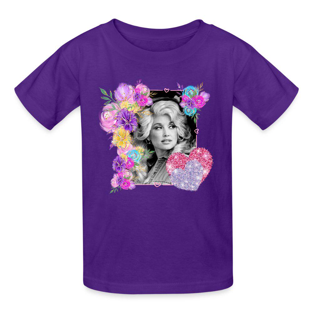 Glitter & Glam with Dolly Ultra Cotton Youth T-Shirt