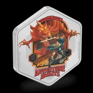 Dungeons  and  Dragons 1oz Silver Proof Coin