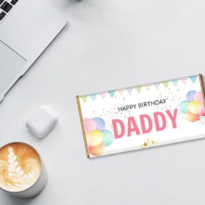 Our editable Galaxy chocolate bar wrapper is ideal for any age.