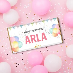 The instant download template makes gifting personalised chocolate bars quick, easy and stress free. Simply edit in Canva.