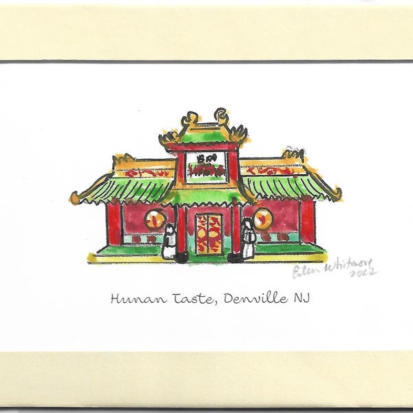A fine art print of Hunan Taste, Denville, NJ