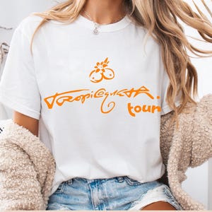 Custom Tropicoqueta Tour Shirt Karol G Inspired Merch Latina Reggaeton Graphic Tee Concert Outfit Fan Gift for Her Music Lover Latin Music