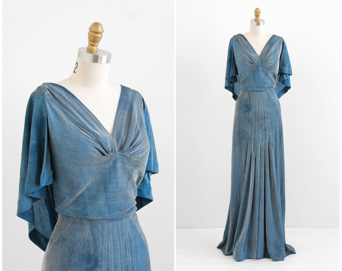 30s evening gown