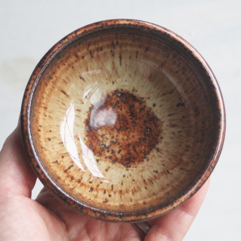 Prep Bowl, Small Ceramic Bowl, Rustic Kitchen Bowl, Handmade Stoneware Bowl Entertaining or Hostess Gift Ready to ship Made in USA image 3
