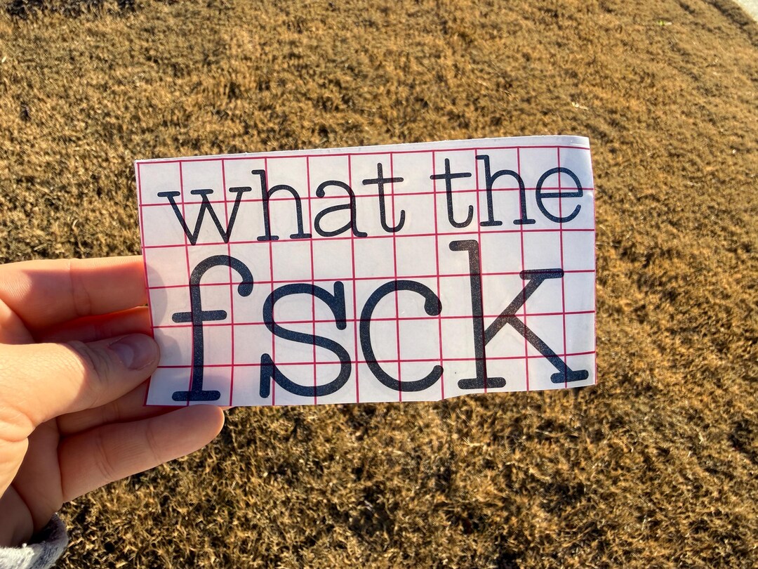 Sticker For File Check File System Check: PERMANENT VINYL - Etsy