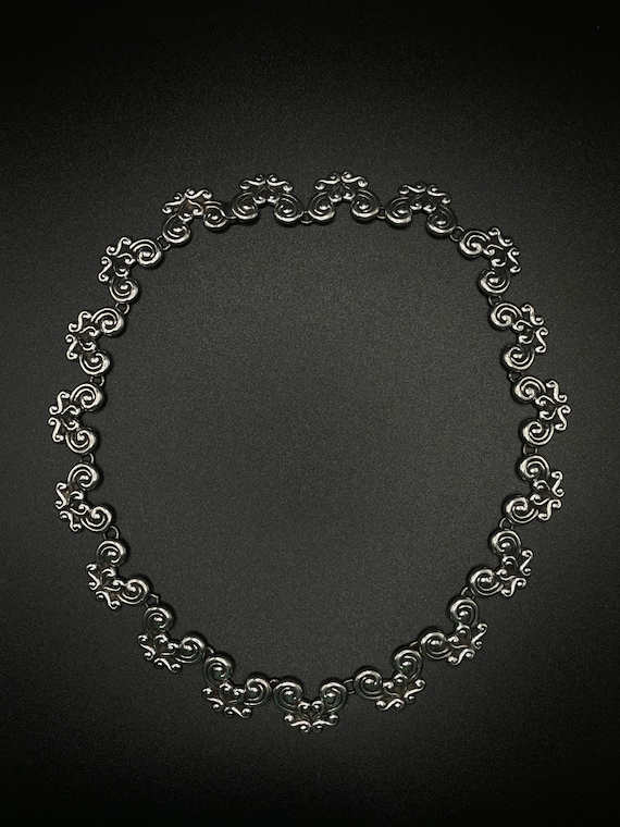 SOLD | Necklace: 1940s Taxco Gerardo Lopez