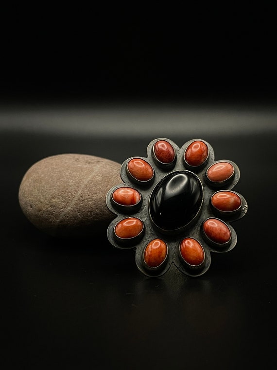 Ring: Gilbert Platero Onyx and Spiny Oyster