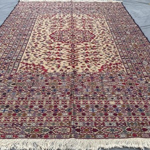 Flachgewebe Teppich Kunstvoll Textur: 2,5x2,5m Handgeknüpfter Bester Teppich des afghanischen Landteppichs Bild 14