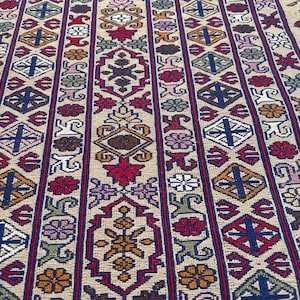 Flachgewebe Teppich Kunstvoll Textur: 2,5x2,5m Handgeknüpfter Bester Teppich des afghanischen Landteppichs Bild 9