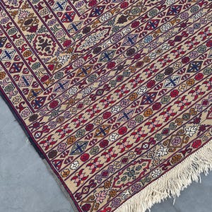 Flachgewebe Teppich Kunstvoll Textur: 2,5x2,5m Handgeknüpfter Bester Teppich des afghanischen Landteppichs Bild 15