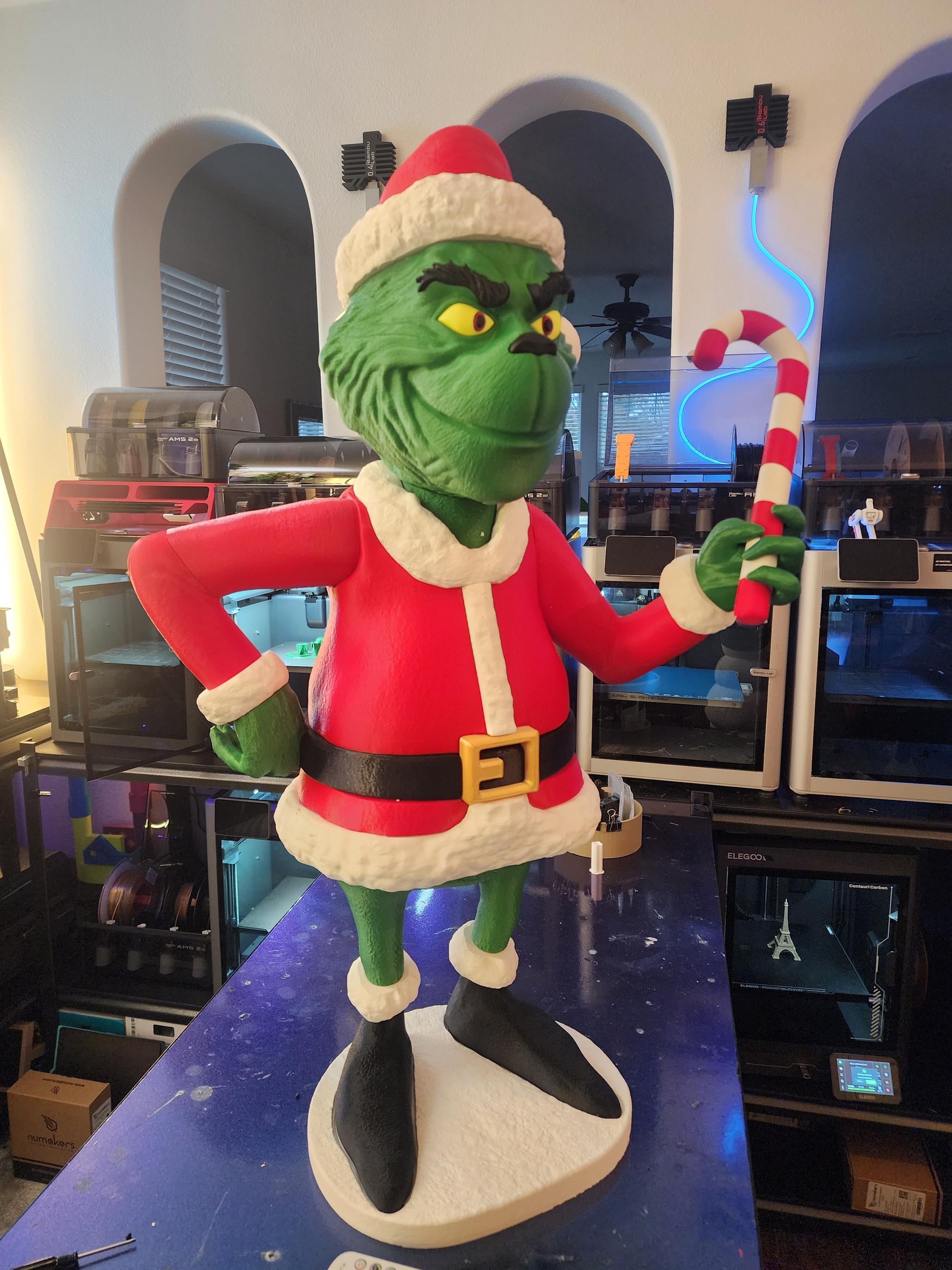 Life Size Grinch Statue