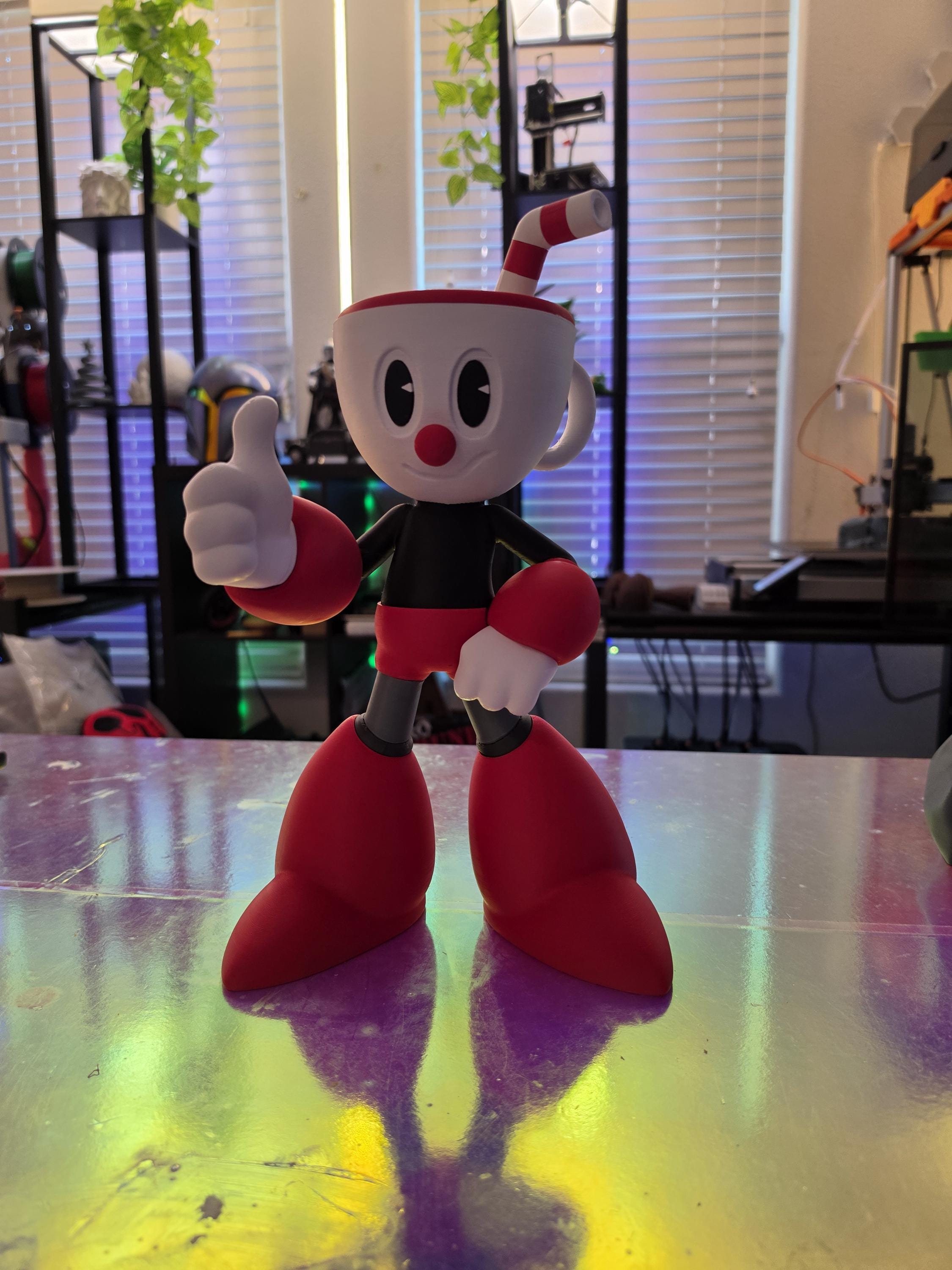 カップヘッドフィギュア　14体 Cuphead Action Figure - Etsy