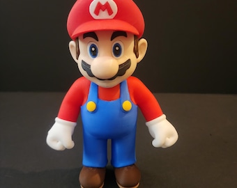 Super Mario: ¡Soy yo! ¡Mario! ¡Figura de Mario impresa en 3D! ¡Colecciónalas todas!