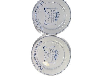 Set di 2 piatti da insalata Williams-Sonoma Cafe de la Baguette d'Or da 23 cm -