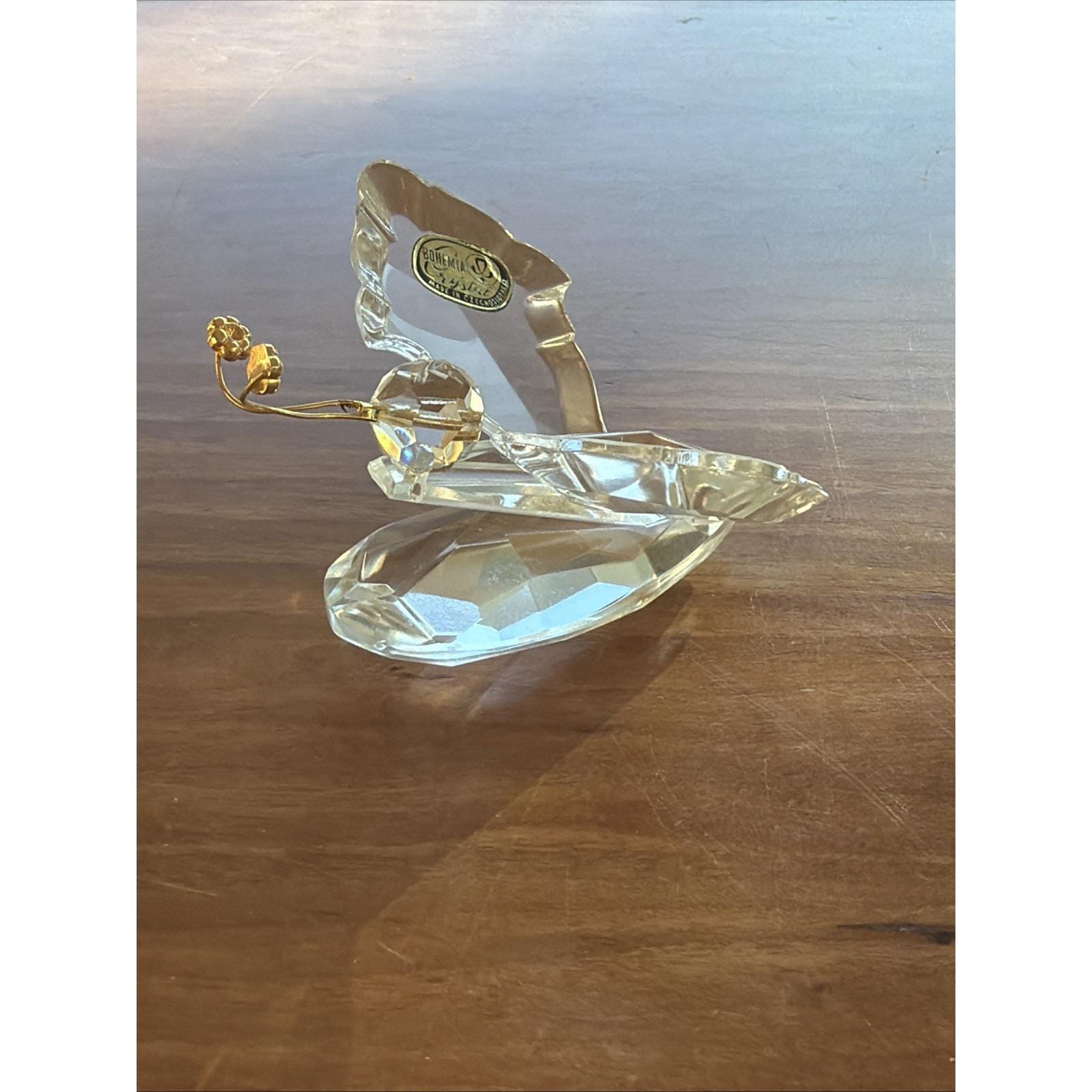 Bohemia Crystal Figurine - Etsy