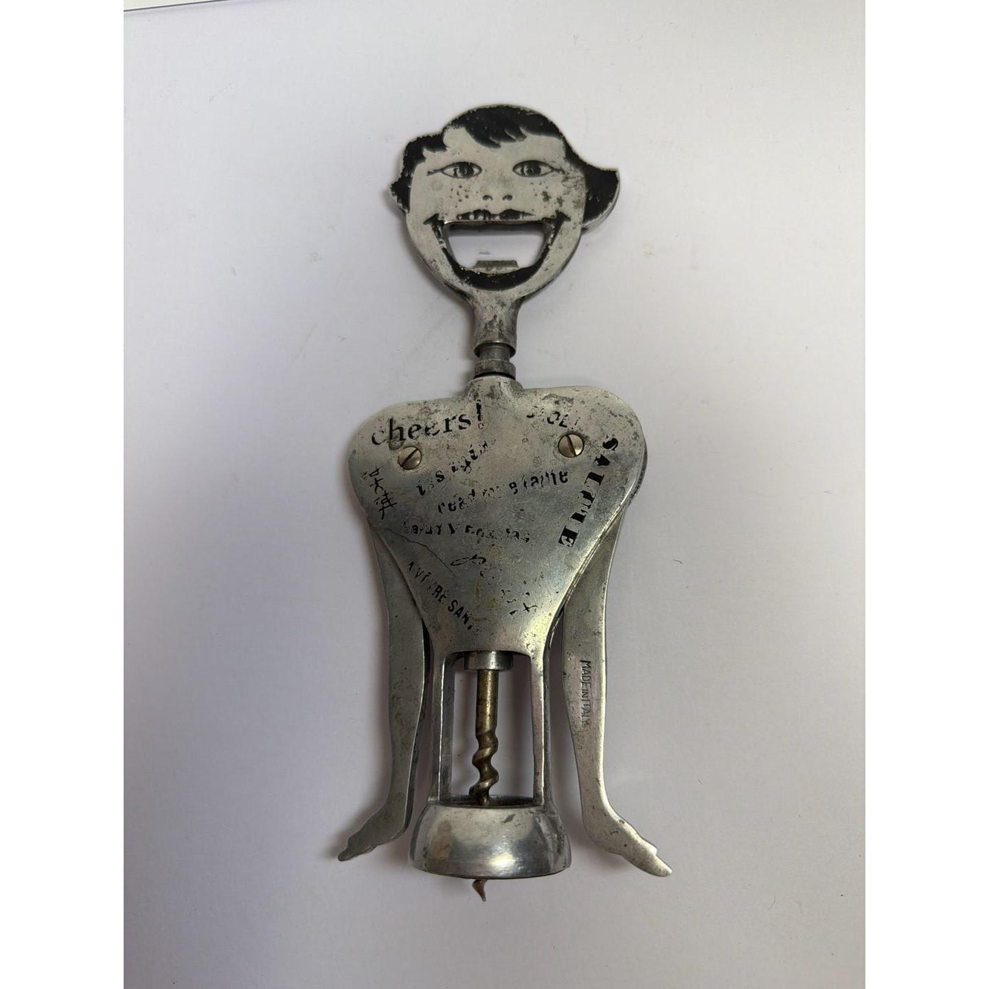 Vintage Corkscrew Bottle Opener - Etsy