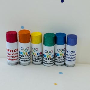 Miniatur Sprühlack Flaschen Set