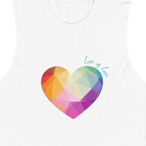 Rainbow Heart Shirt, Love is Love Tank, LGBTQ Shirt, LGBT Tank Top, LGBTQ Shirt, Pride Shirt Women, Pride Shirt Men, Pride, Gay Pride