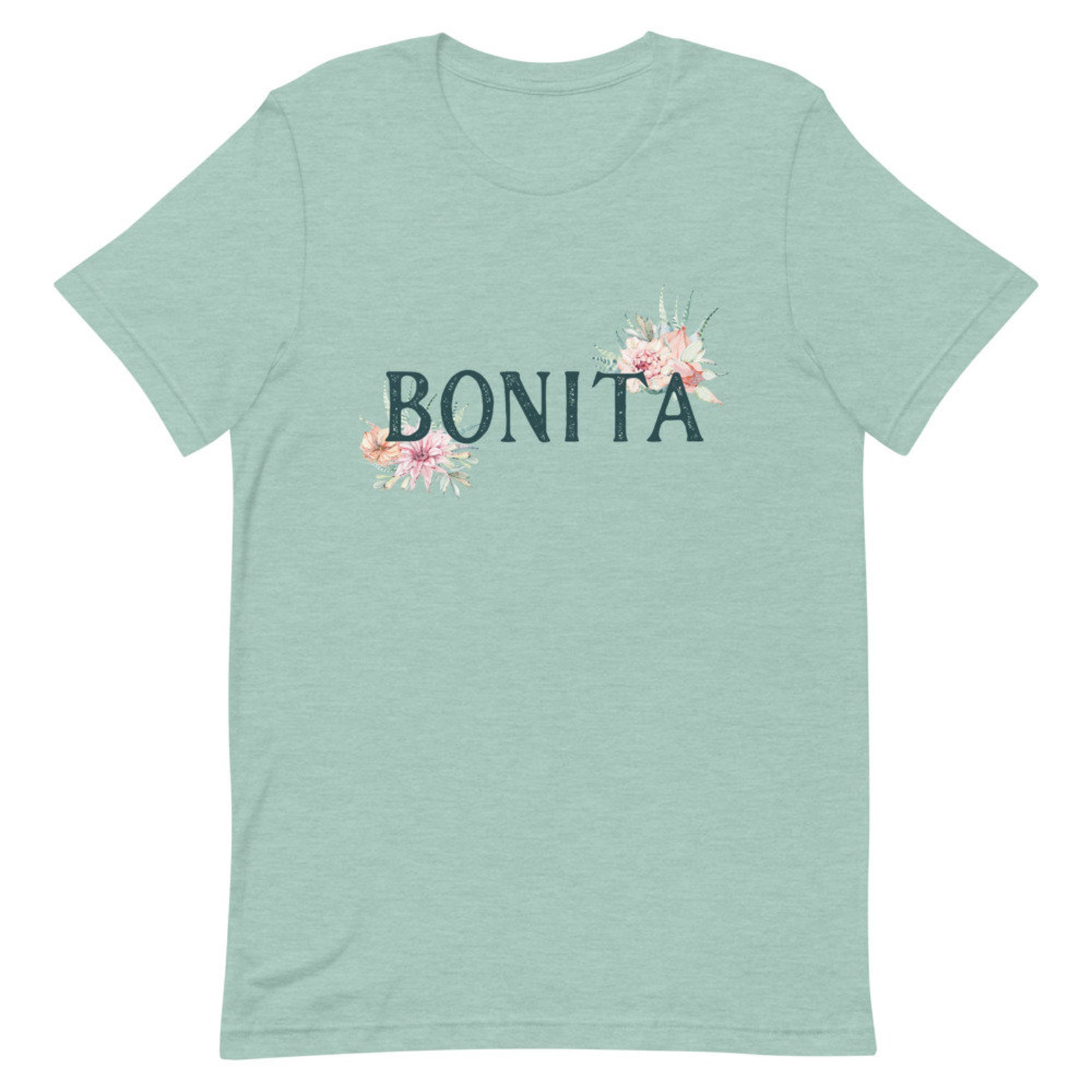 Bonita Shirt, Latina T-shirt, Spanish, Language, Hispanic, Beautiful ...