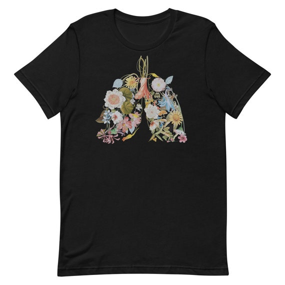 Breathe in Tee Floral Lungs Tshirt, Boho Tee, Nature Shirt, Natural Mother,  Breathe In, Flowers, Women's Tshirt, Gift for Gardener, Garden -  Canada