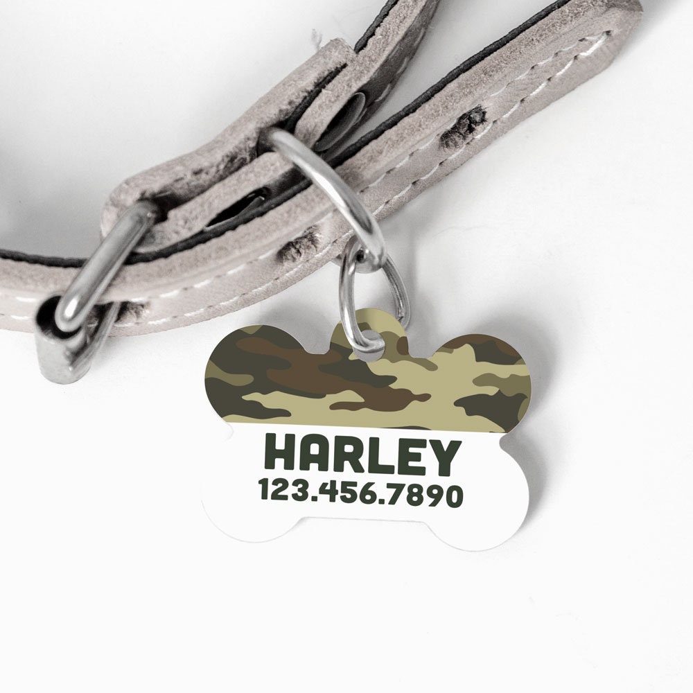 camouflage dog tags for pets camouflage dog tags for pets
