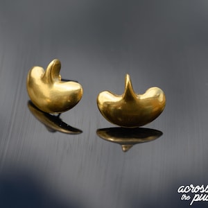 Precolumbian Beads 0.6" Earrings - 24k Gold Plated Museum Reproduction