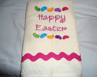 Jelly Beans, Easter, Kitchen Hand Towel