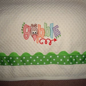 Turkey Thanksgiving Kitchen Towel