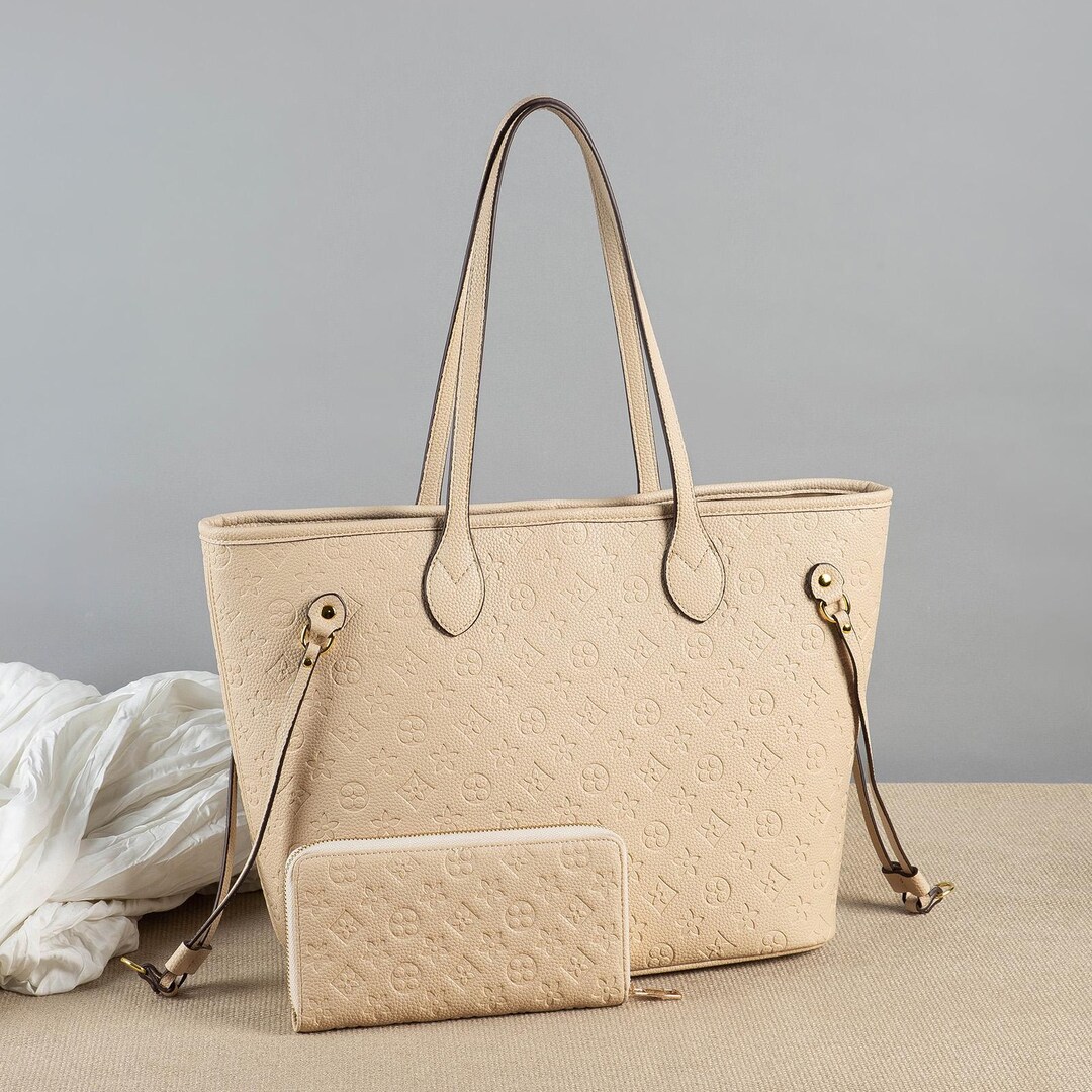 Famous Designer Bags Women Leather Handbags Smile Emoji Print Shoulder Bag Large Tote Ladies Purse