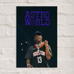 Travis Scott Poster I Travis Scott Astroworld Poster I Travis Scott Utopia Poster