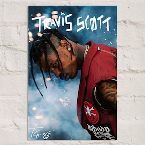 Travis Scott Poster I Travis Scott Signature Poster I Travis Scott Utopia Album PosterI Travis Scott Stage PosterI Fashion Poster