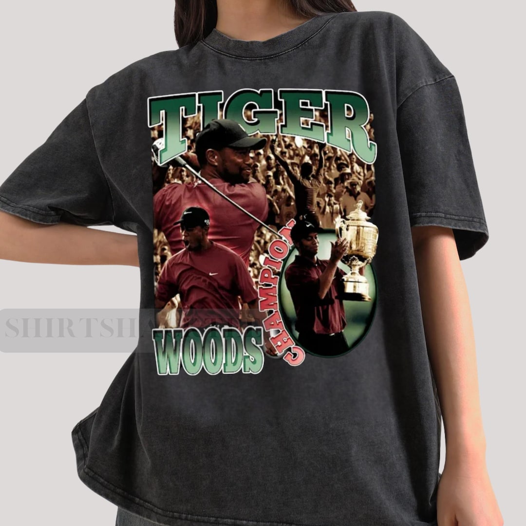 tiger woods face shirt