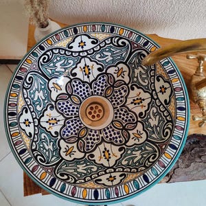 Handmade Ceramic Bathroom Sink – Custom Vessel Sink, Vanity Bowl, Pottery Art Basin, 100% Handcrafted, Unique Bathroom Decor - top etsy deal