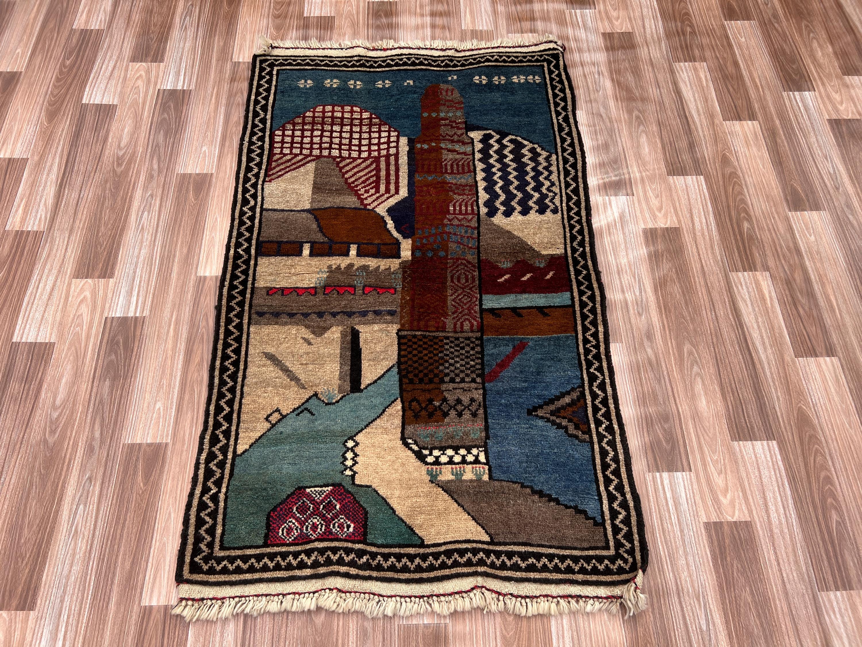 Vintage Baluch Rug - Cocky Crew Store -Antiques & Old