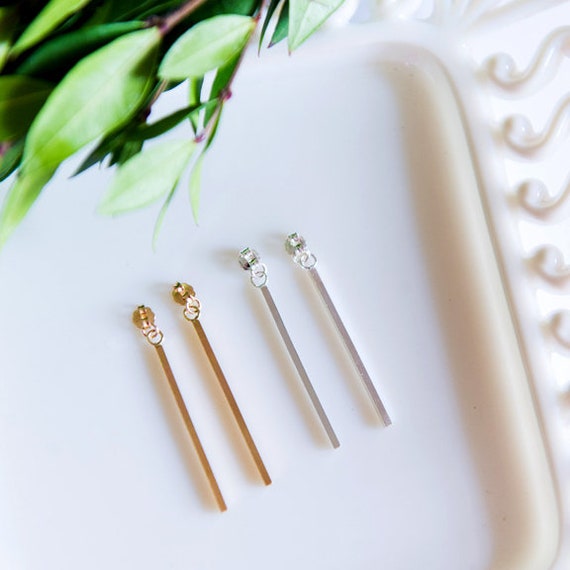 earrings with long backs