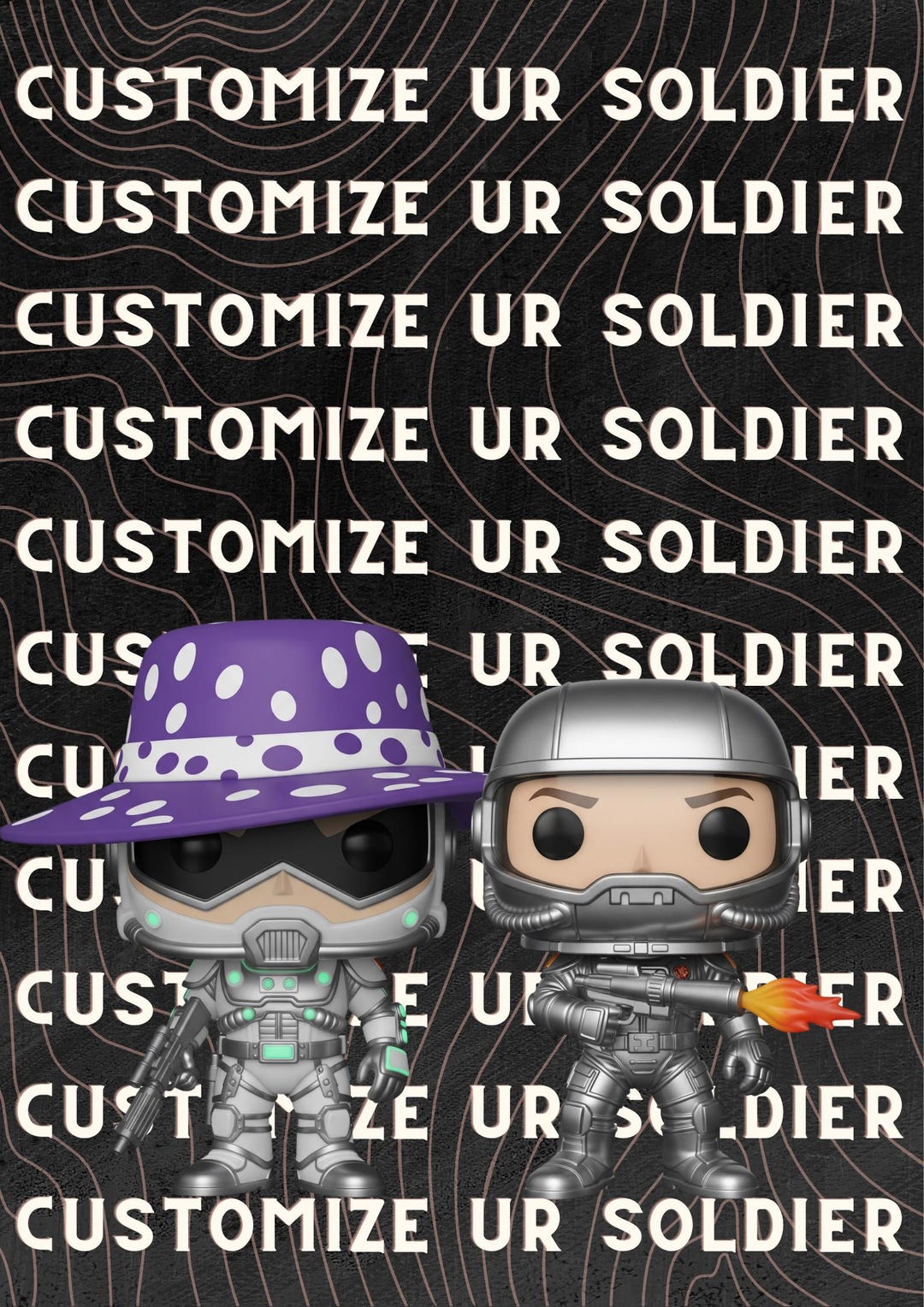 Customize Your Space Soldier STL - Etsy