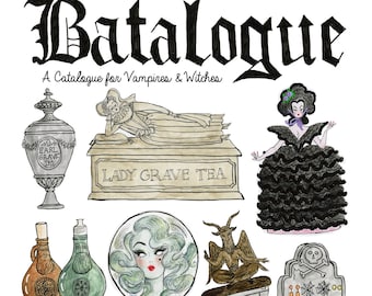 NEW://BATALOGUE, A make believe catalogue for Vampires & Witches zine