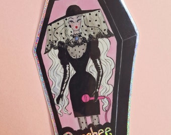 NEW://Banshee Glitter Sticker