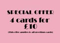 SPECIAL OFFER Card Packs product logo