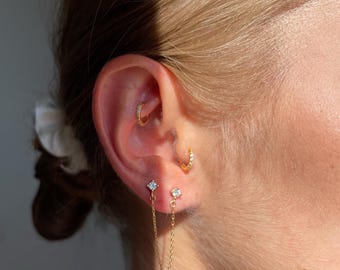 Rook piercing, tragus piercing, stainless steel rook piercing, tragus piercing, stainless steel jewelry
