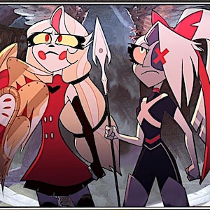 Brisela, Voice of Nightmares - Charlie & Vaggie | Hazbin Hotel
