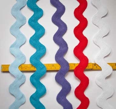 4 Yards of Super Jumbo Ric Rac, 1 13/32nds Inch, Turquoise - Etsy