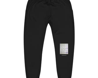 Abstract '36 compositions' Creative Design Fleece Sweatpants