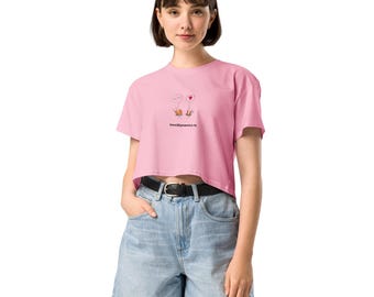 Women’s Bold & Minimalist Modern YOU crop top