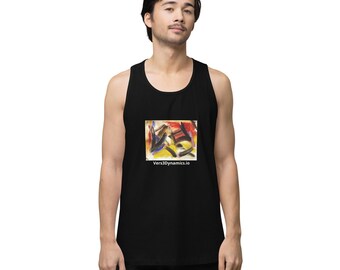 Men’s Premium Bold & Modern 'unspoken between us' Tank Top