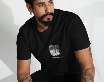 Men’s Heavyweight Bold & Minimalist: Customizable Modern Premium 'past, present, future' Shirt